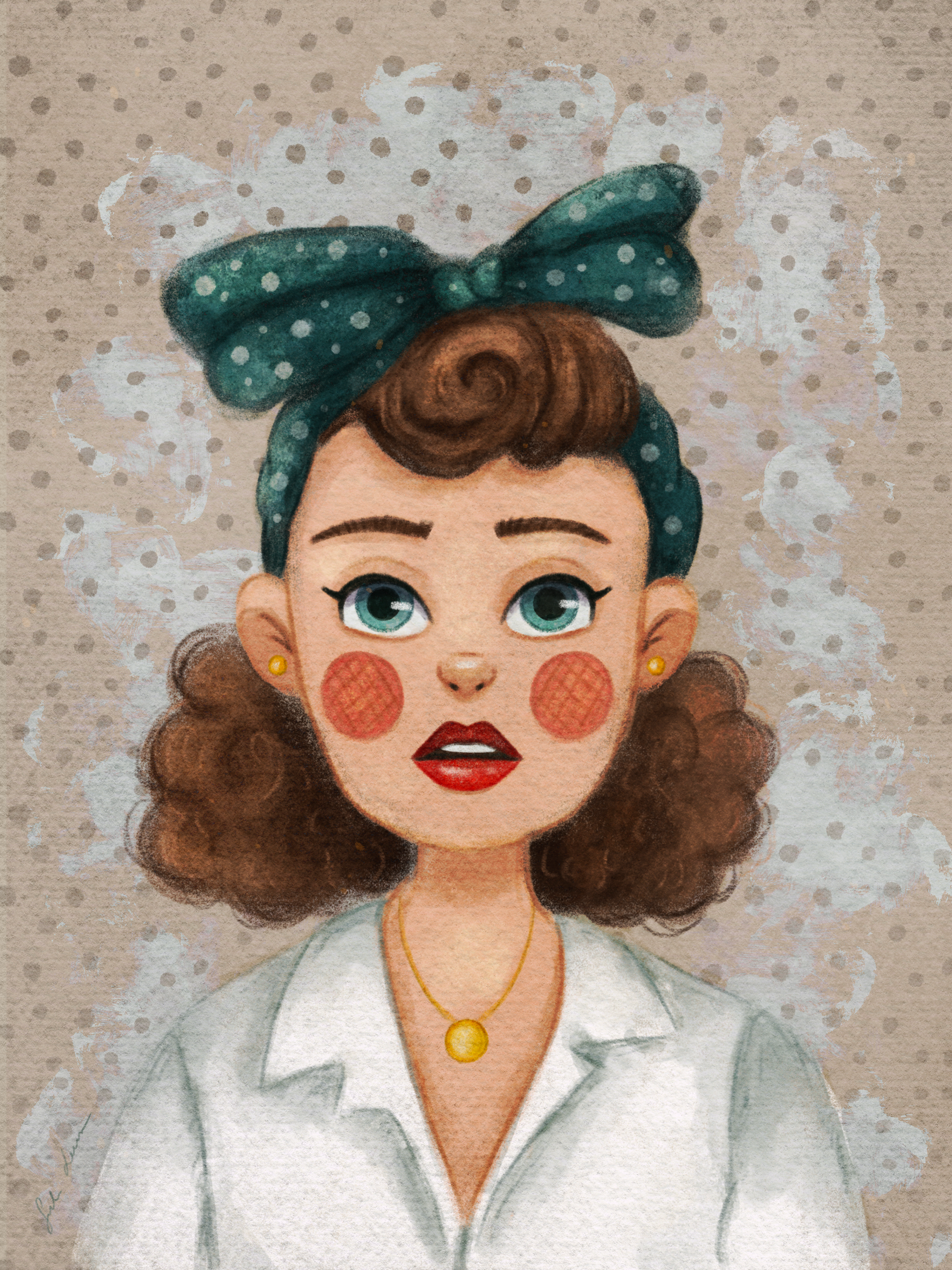 "Słodka nostalgia" wydruk artystyczny