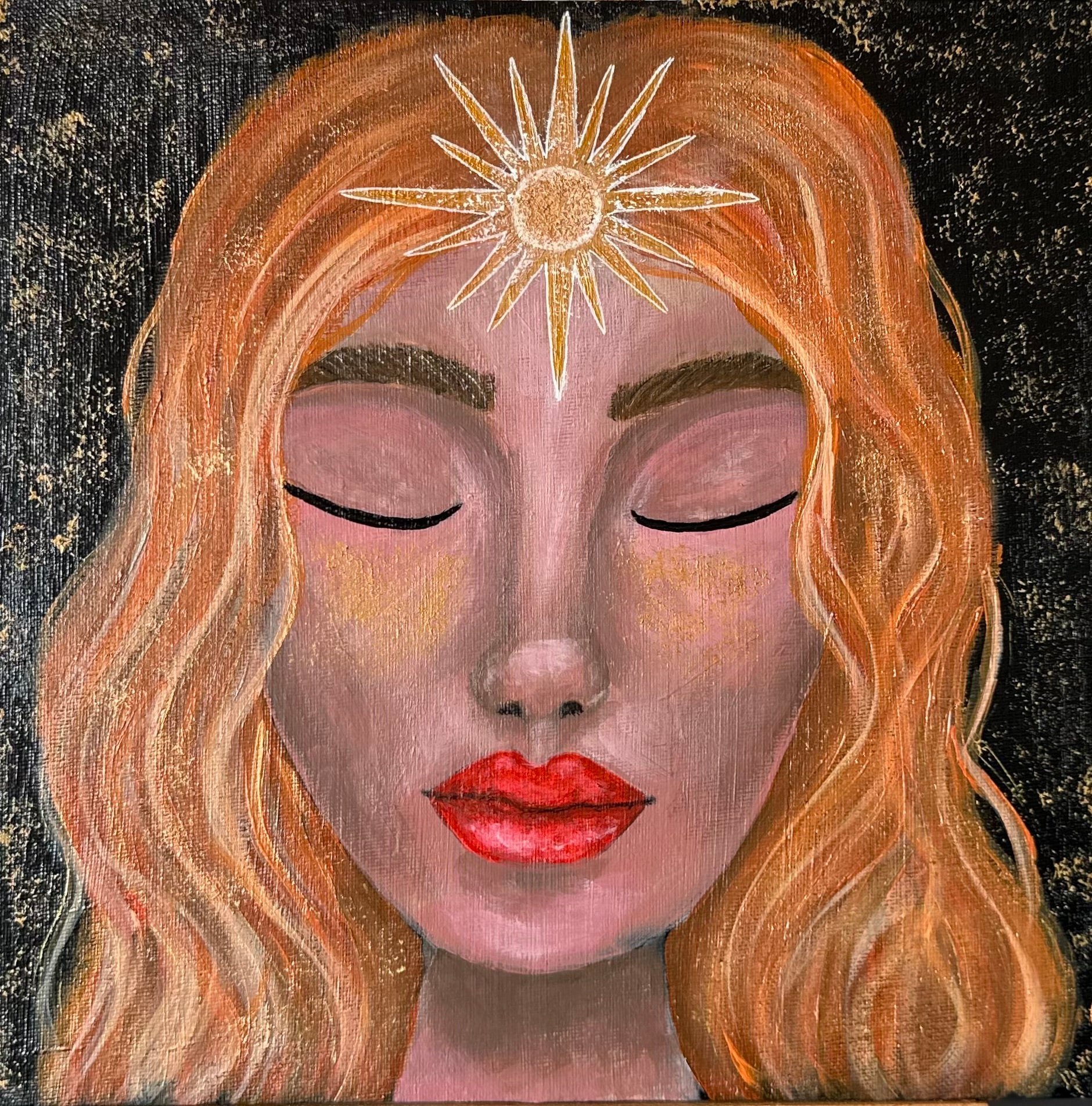"Wewnętrzne światło" 30x30cm