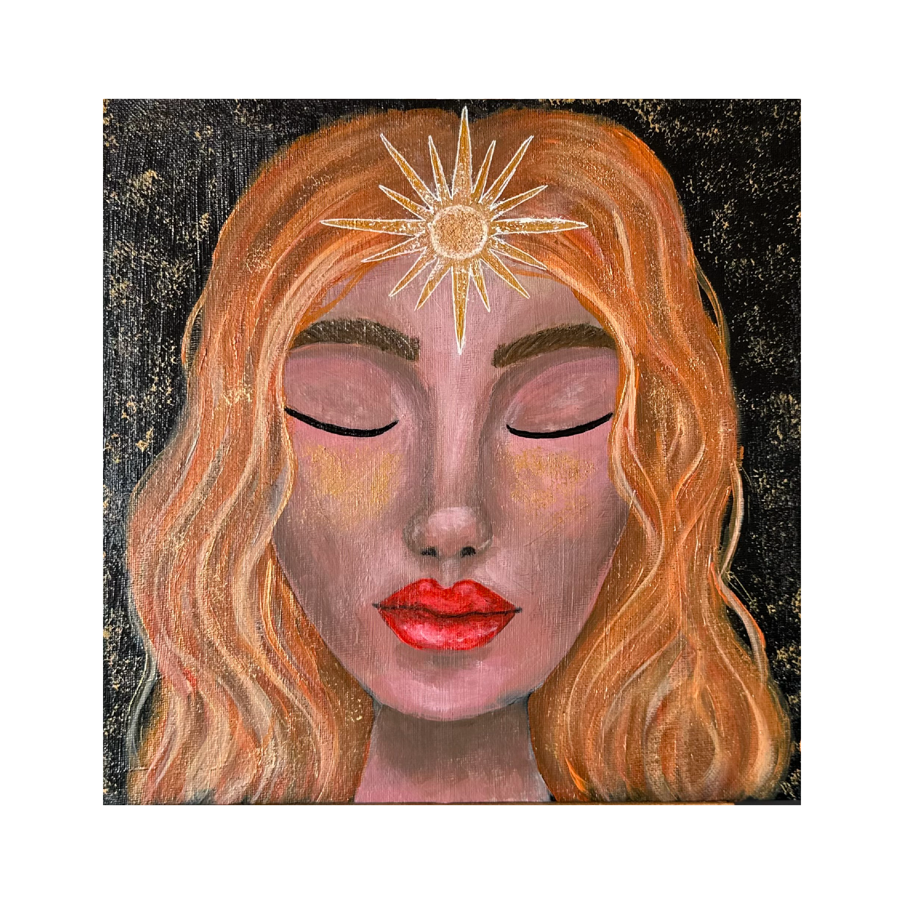 "Wewnętrzne światło" 30x30cm