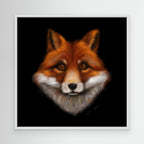 "Płomienny lis" płótno w ramie